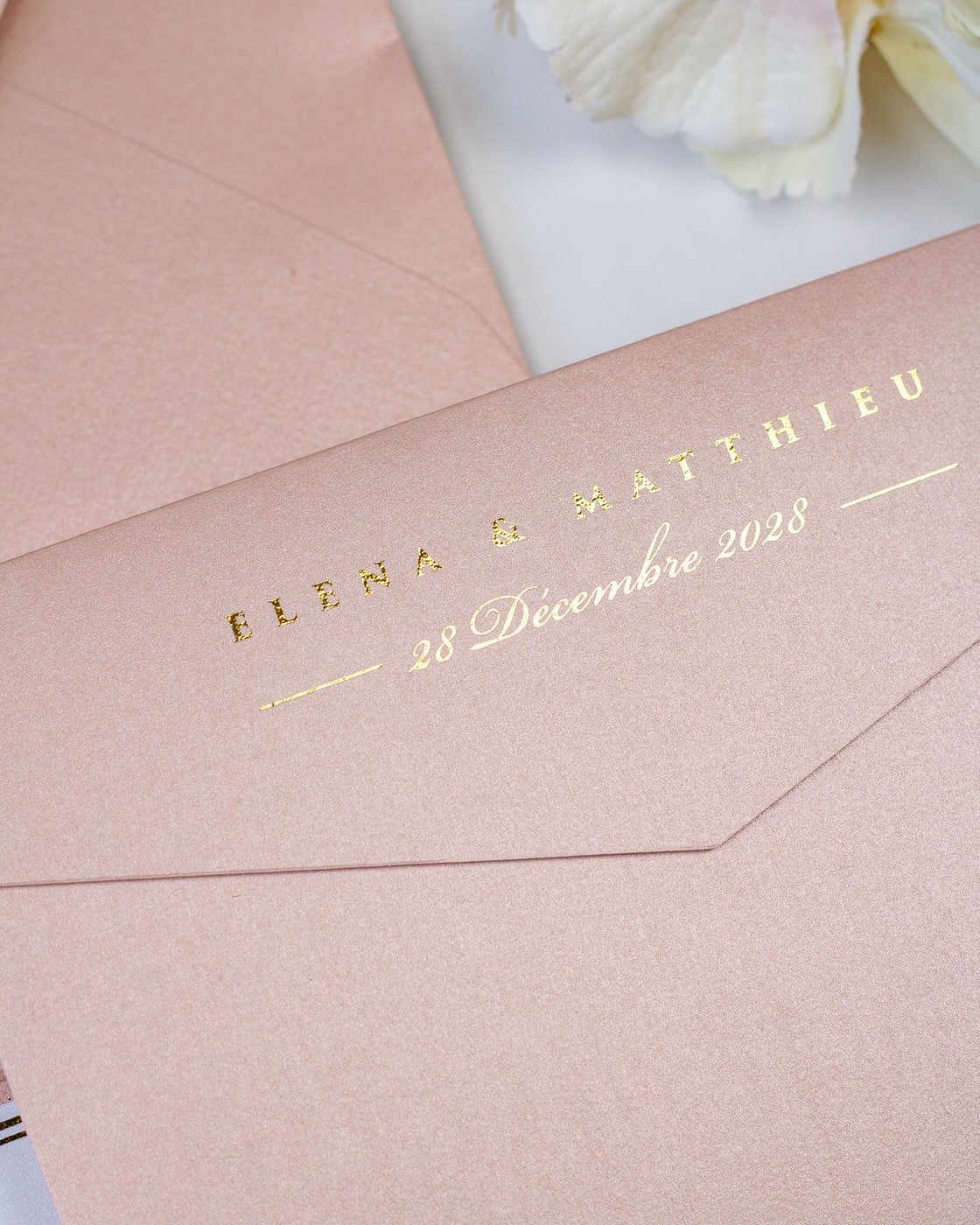 Brooke - Échantillon - Faire - part - Luxe Carterie Studio