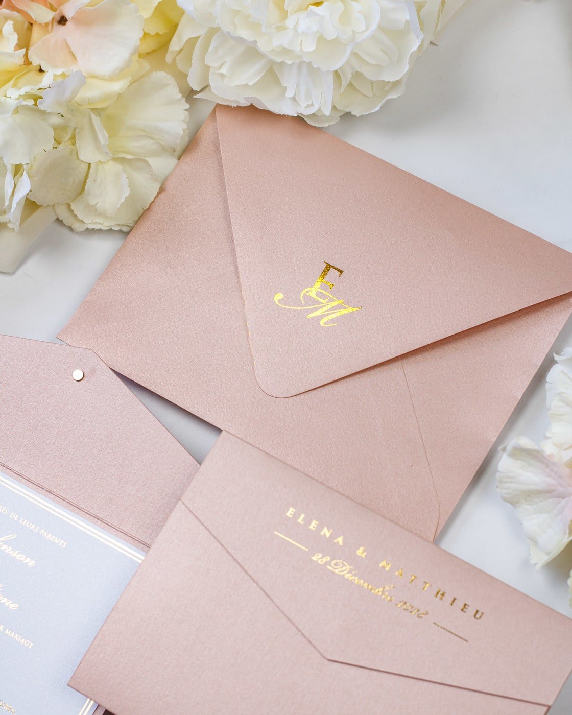 Brooke - Échantillon - Faire - part - Luxe Carterie Studio