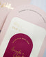 "Calla" - Faire-part de mariage moderne, chic et élégant avec dorure or – Wedding stationery - Création Luxe Carterie Studio