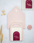 "Calla" - Faire-part de mariage moderne, chic et élégant avec dorure or – Wedding stationery - Création Luxe Carterie Studio