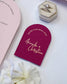 Calla - Échantillon - Faire - part - Luxe Carterie Studio
