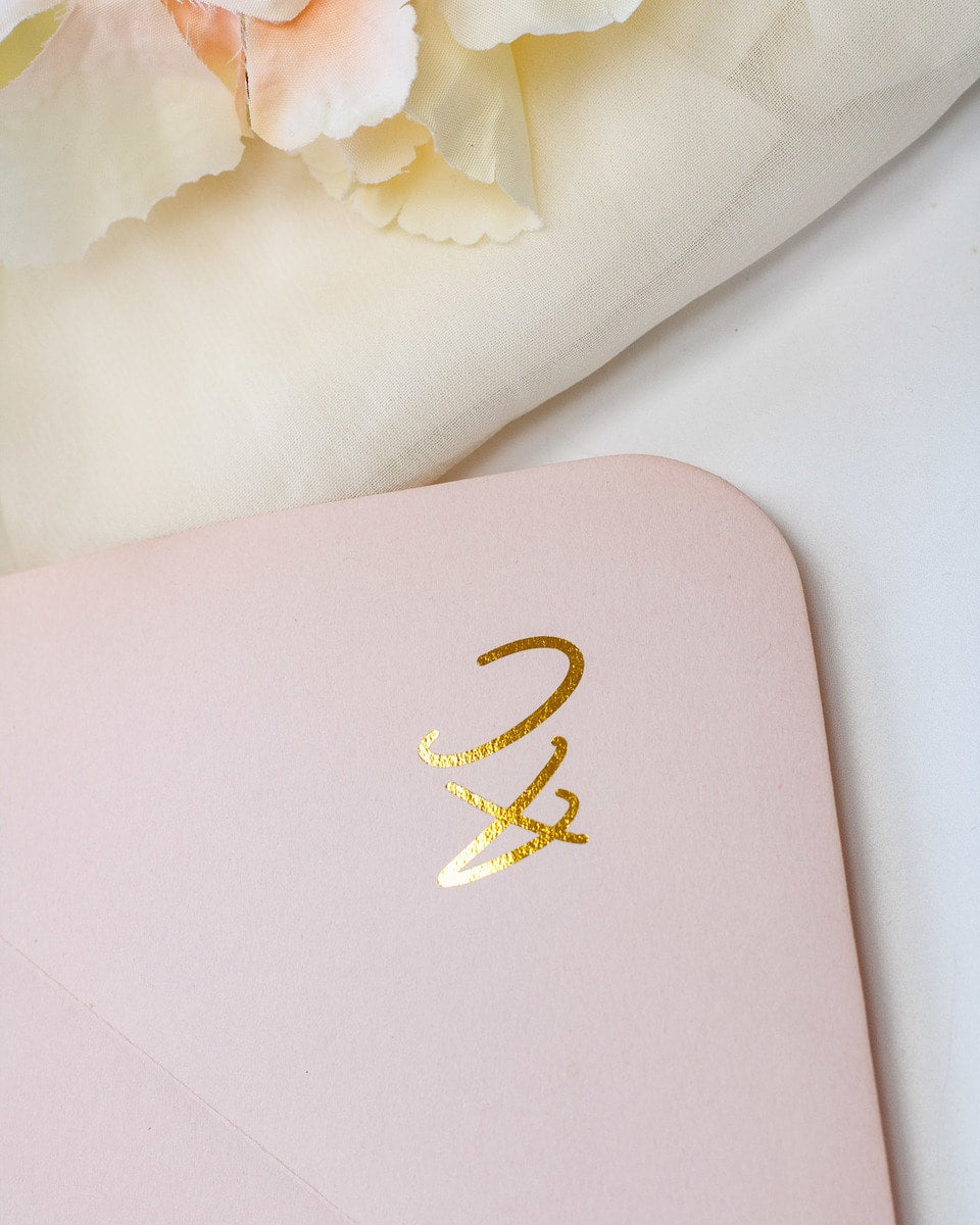 Calla - Échantillon - Faire - part - Luxe Carterie Studio
