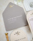 "Callune" - Faire-part de mariage moderne, chic et élégant avec dorure or – Wedding stationery - Création Luxe Carterie Studio