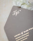 "Callune" - Faire-part de mariage moderne, chic et élégant avec dorure or – Wedding stationery - Création Luxe Carterie Studio