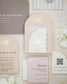 "Callune" - Faire-part de mariage moderne, chic et élégant avec dorure or – Wedding stationery - Création Luxe Carterie Studio