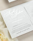 "Camila" - Faire-part de mariage chic, élégant et romantique avec dorure or - Wedding stationery - Création Luxe Carterie Studio
