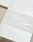 "Camila" - Faire-part de mariage chic, élégant et romantique avec dorure or - Wedding stationery - Création Luxe Carterie Studio