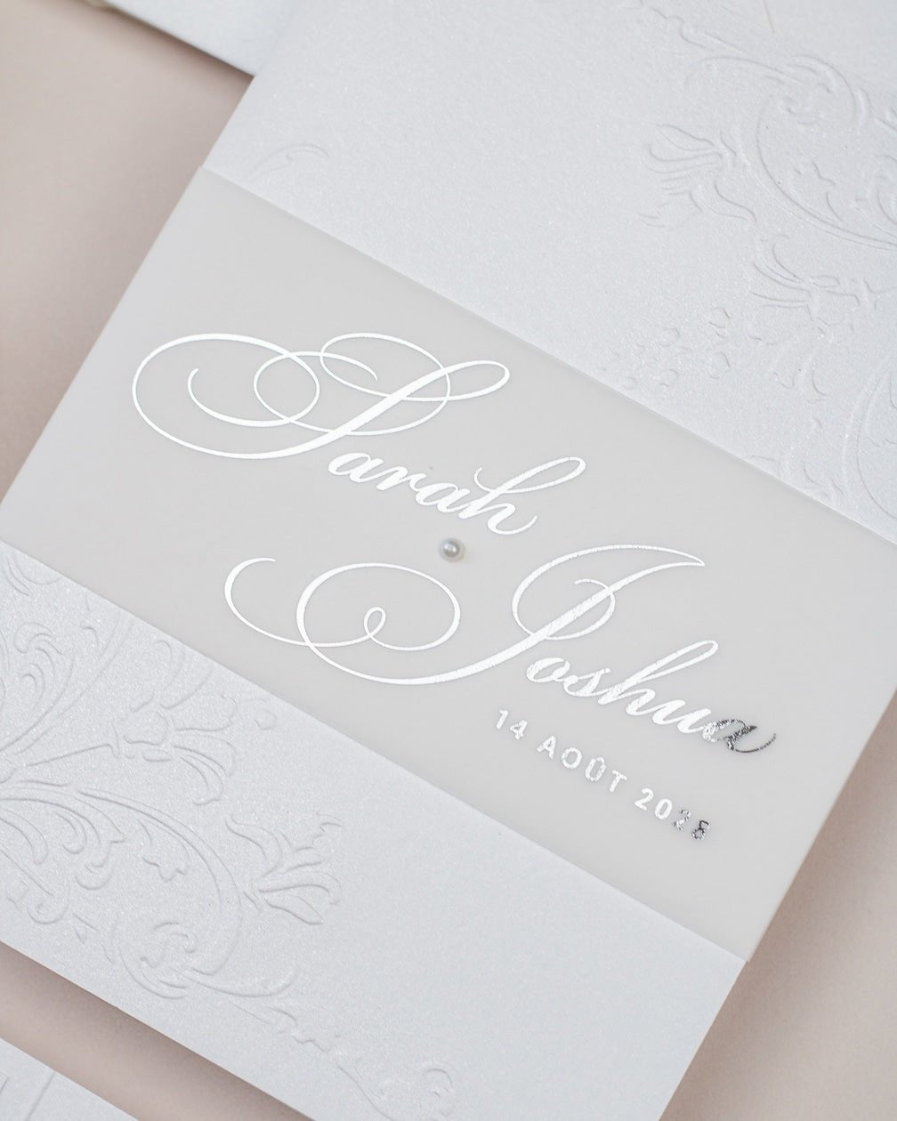 Camila - Échantillon - Faire - part - Luxe Carterie Studio