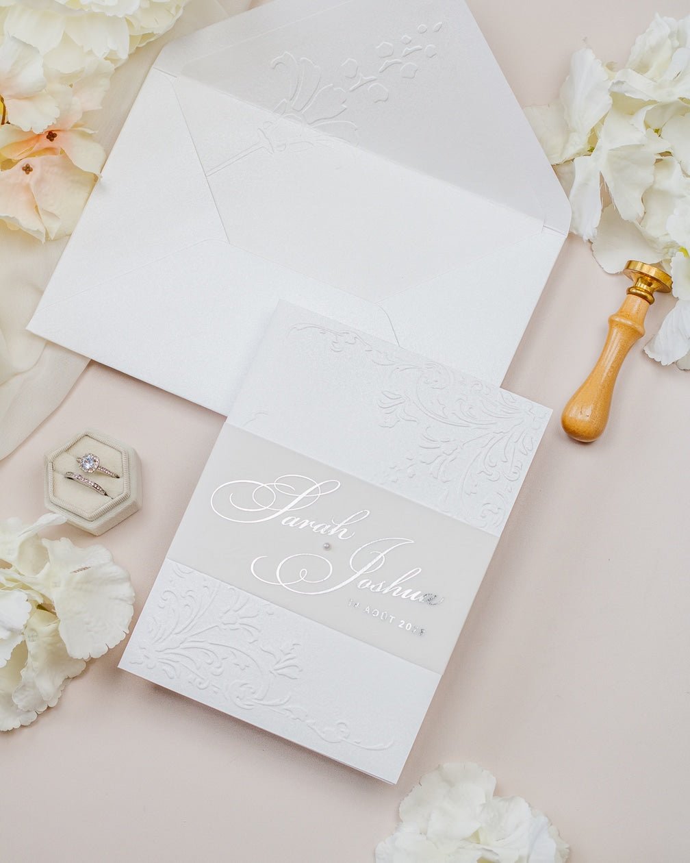 Camila - Échantillon - Faire - part - Luxe Carterie Studio