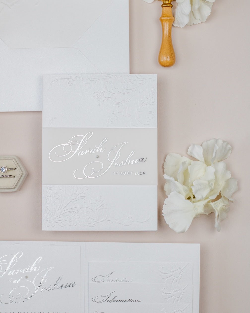 Camila - Échantillon - Faire - part - Luxe Carterie Studio