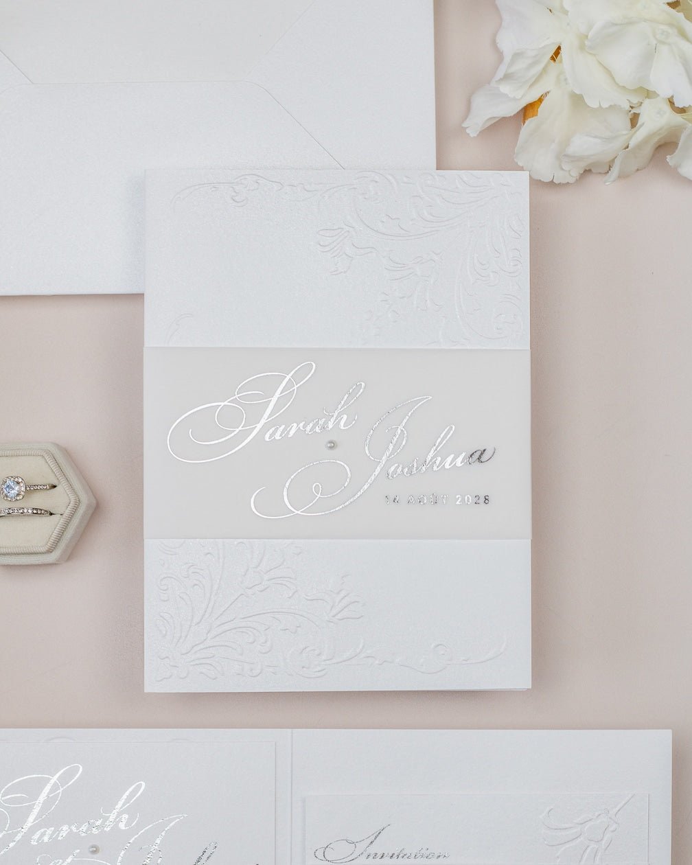 Camila - Échantillon - Faire - part - Luxe Carterie Studio