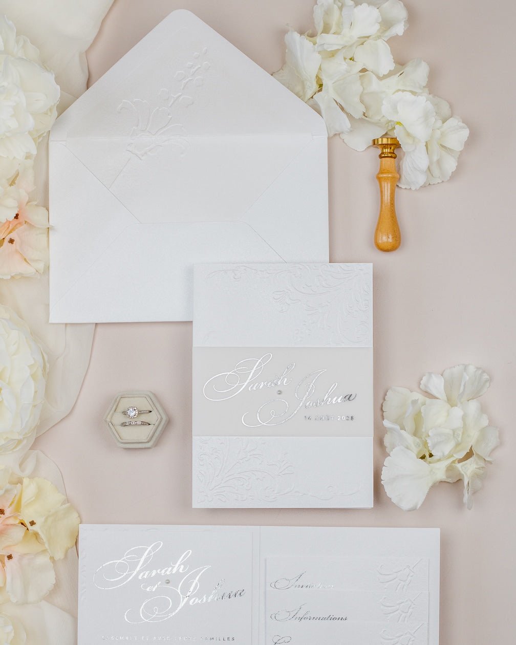 Camila - Échantillon - Faire - part - Luxe Carterie Studio