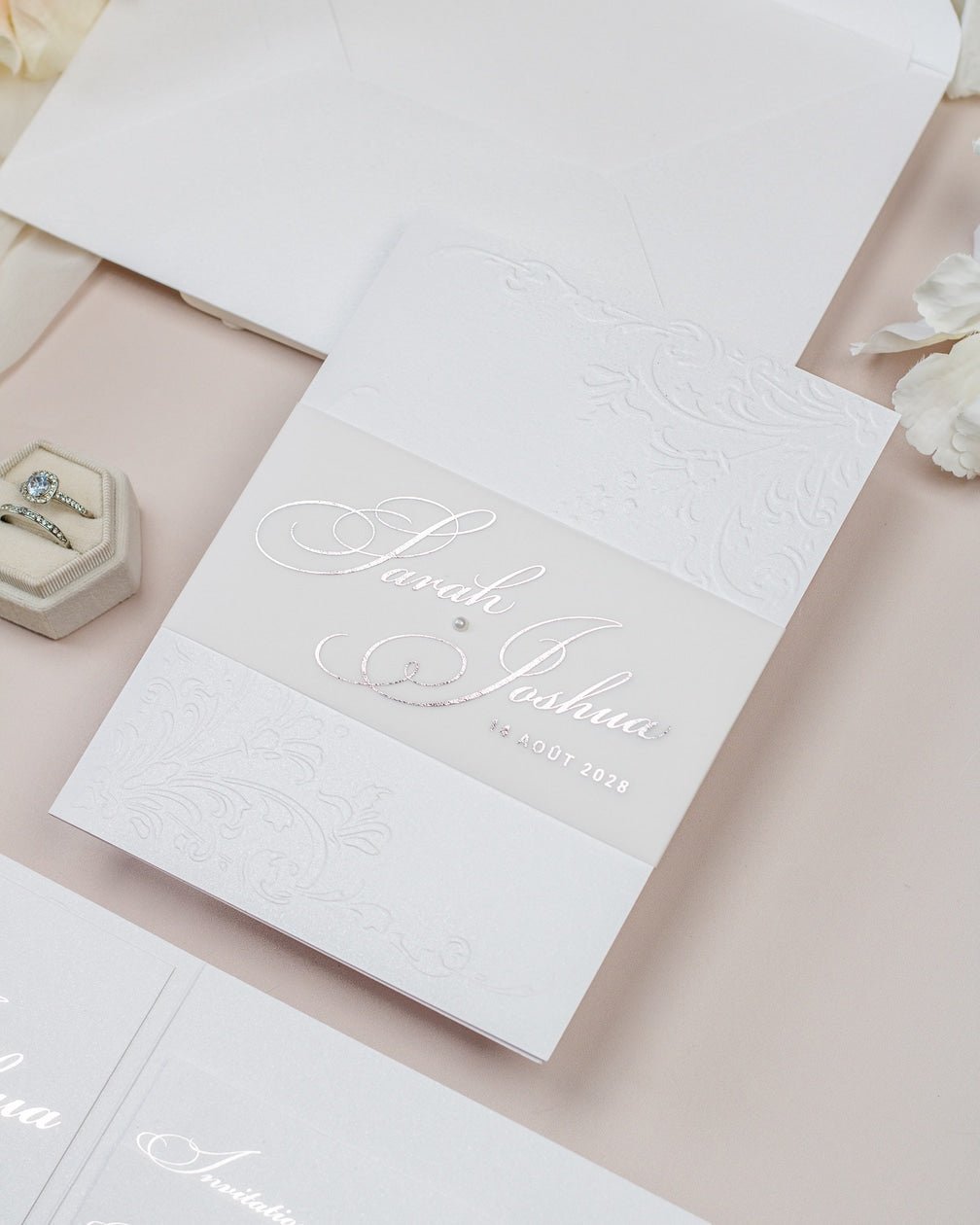 Camila - Échantillon - Faire - part - Luxe Carterie Studio