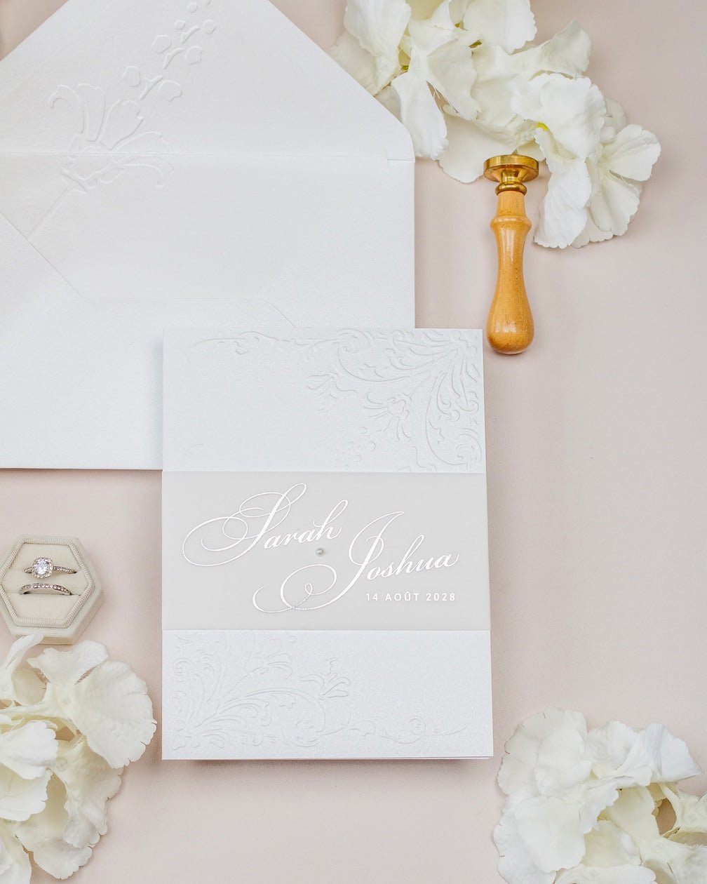 Camila - Échantillon - Faire - part - Luxe Carterie Studio