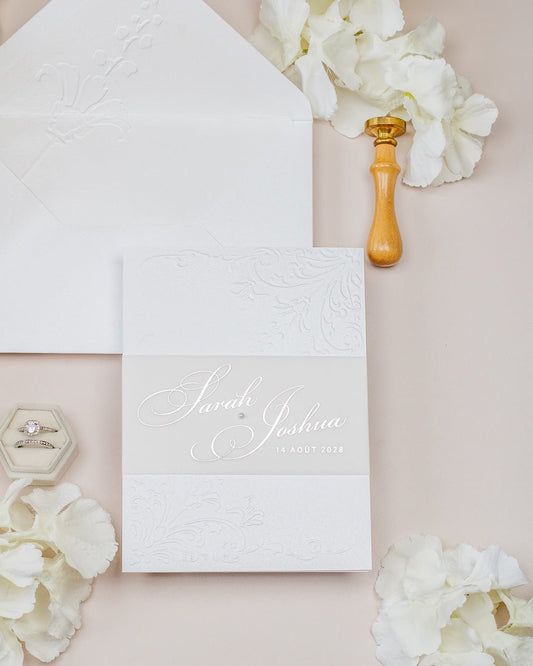 Camila - Échantillon - Faire - part - Luxe Carterie Studio