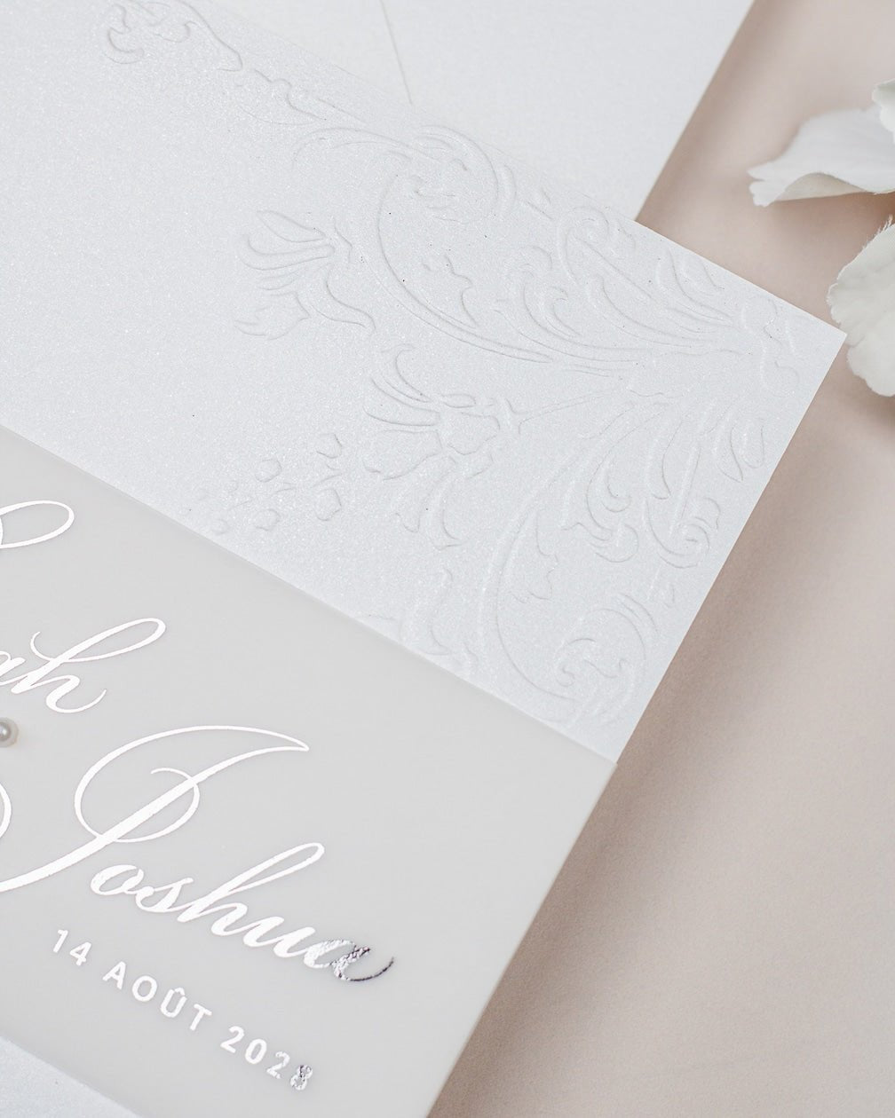 Camila - Échantillon - Faire - part - Luxe Carterie Studio