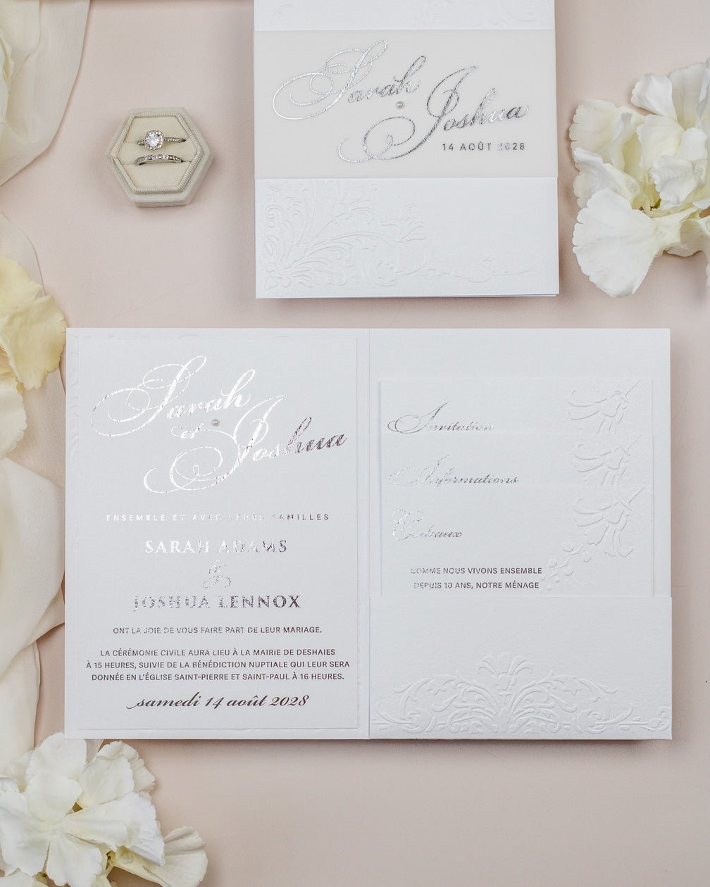Camila - Échantillon - Faire - part - Luxe Carterie Studio