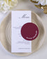 Capucine - menu & marque - place - Menu - Luxe Carterie Studio