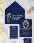 "Carla" - Faire-part de mariage chic, élégant et romantique avec dorure or - Wedding stationery - Création Luxe Carterie Studio