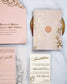 "Carline" - Faire-part de mariage chic, élégant et romantique avec dorure or - Wedding stationery - Création Luxe Carterie Studio