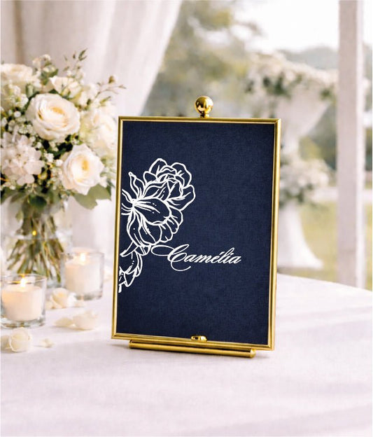 Carline - Nom de table - Nom de table - Luxe Carterie Studio