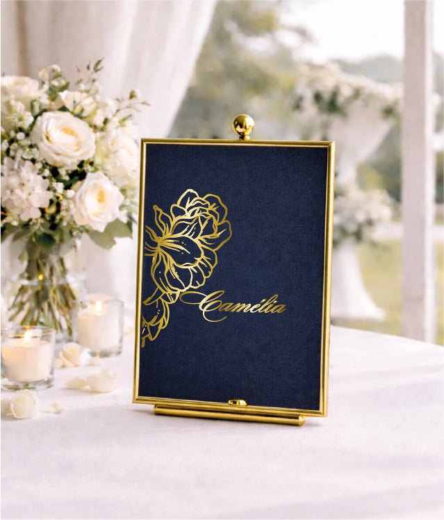 Carline - Nom de table - Nom de table - Luxe Carterie Studio