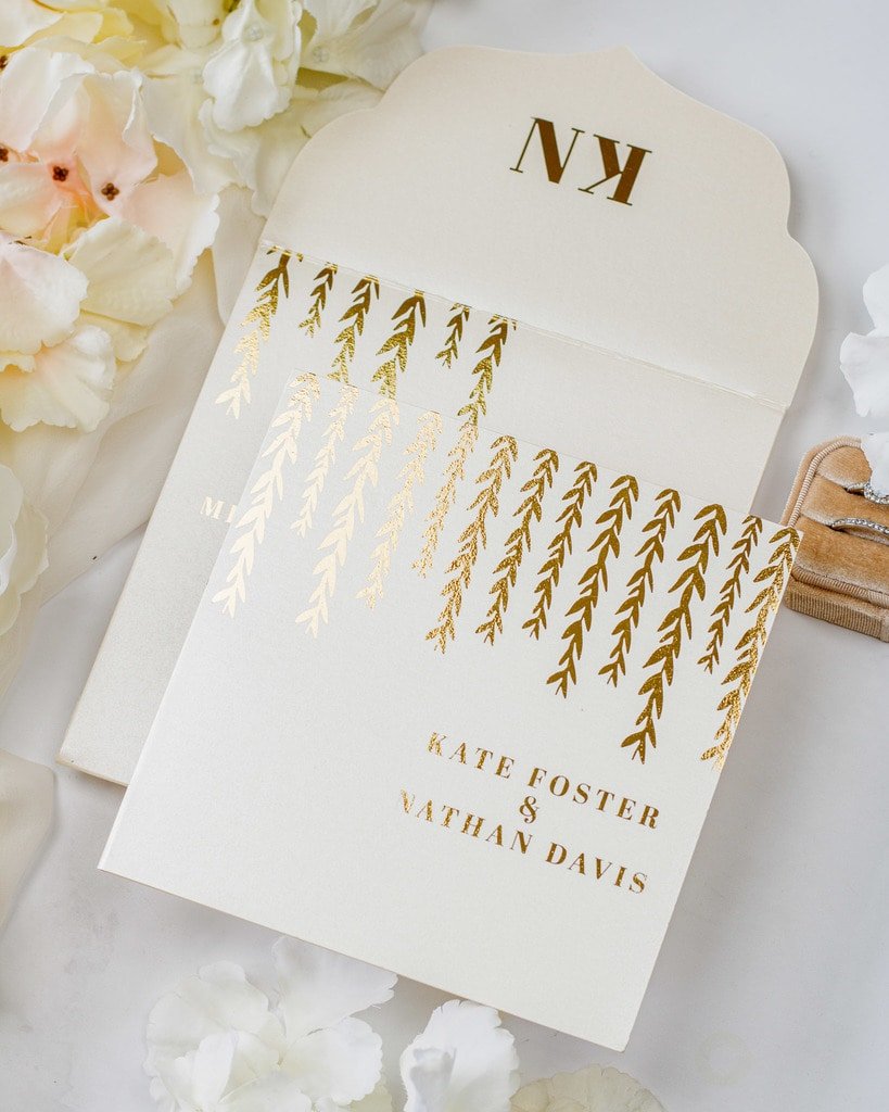 Carly - Échantillon - Faire - part - Luxe Carterie Studio