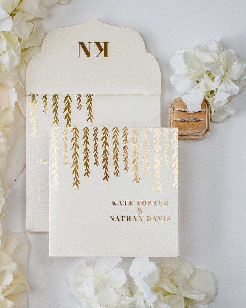 Carly - Échantillon - Faire - part - Luxe Carterie Studio
