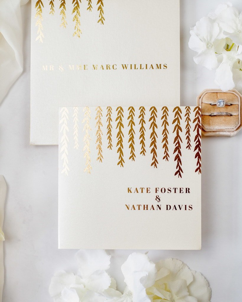 Carly - Échantillon - Faire - part - Luxe Carterie Studio