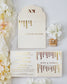 Carly - Échantillon - Faire - part - Luxe Carterie Studio
