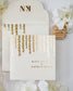 Carly - Échantillon - Faire - part - Luxe Carterie Studio