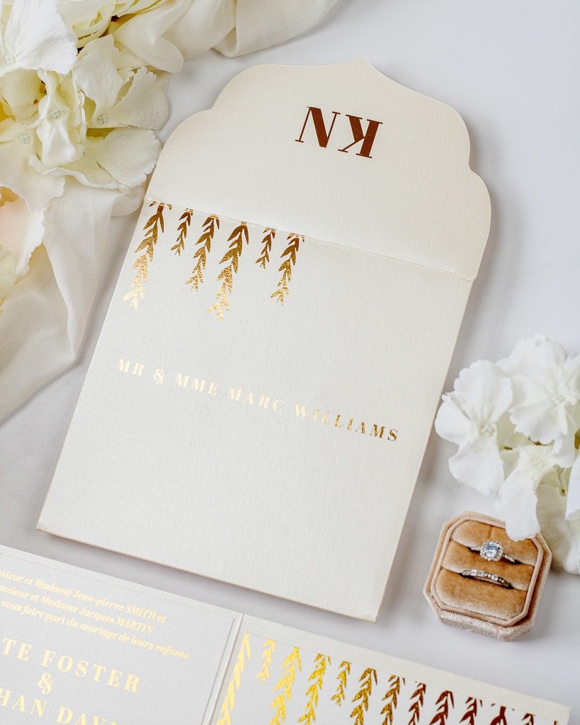 Carly - Échantillon - Faire - part - Luxe Carterie Studio