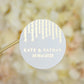 "Carly - Sticker" - Faire-part de mariage chic, élégant et romantique avec dorure or - Wedding stationery - Création Luxe Carterie Studio