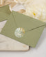 Carly - Sticker (lot de 15) - Stickers étiquettes - 4 cm - Lot de 15 - Luxe Carterie Studio