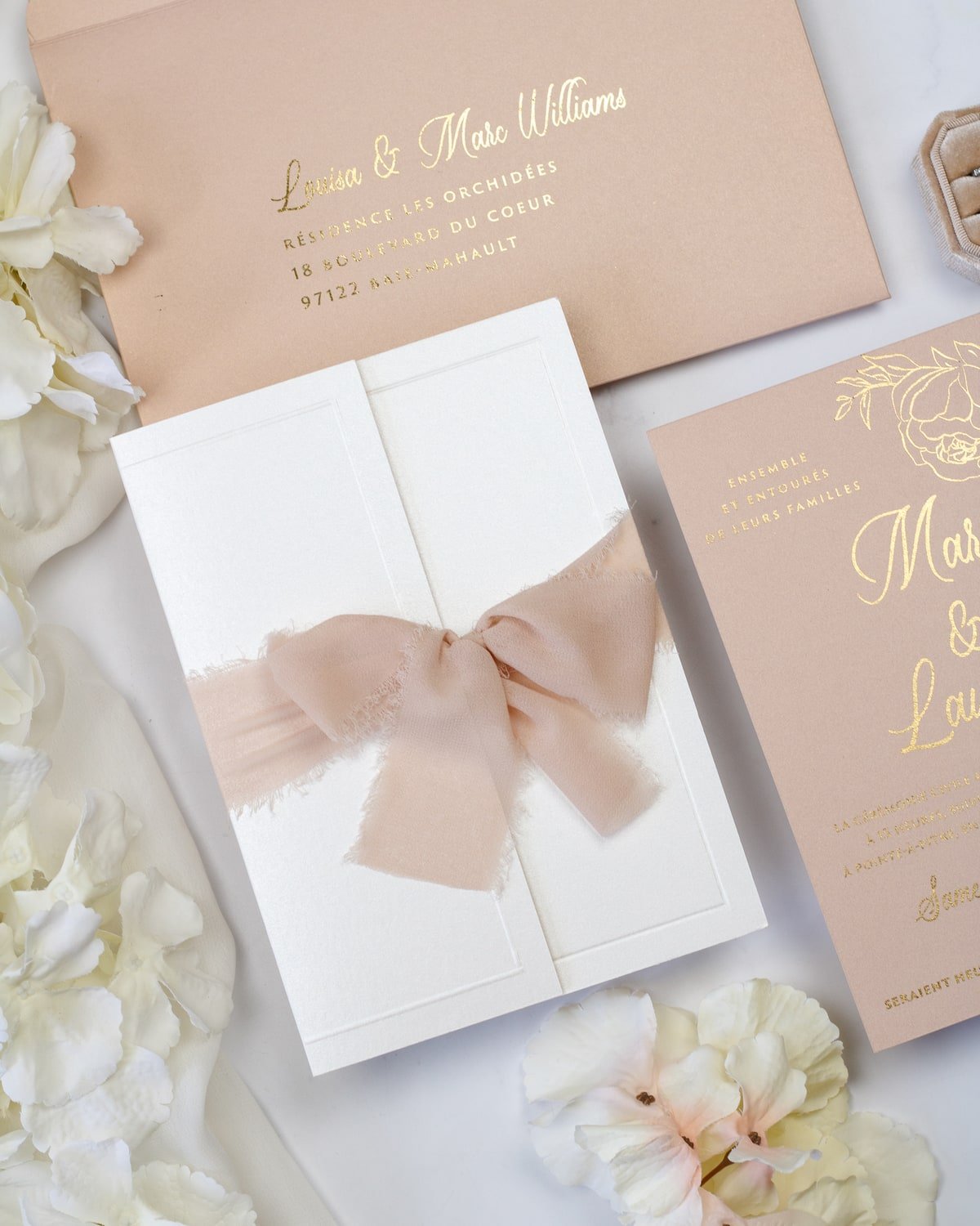 Carmen - Échantillon - Faire - part - Luxe Carterie Studio