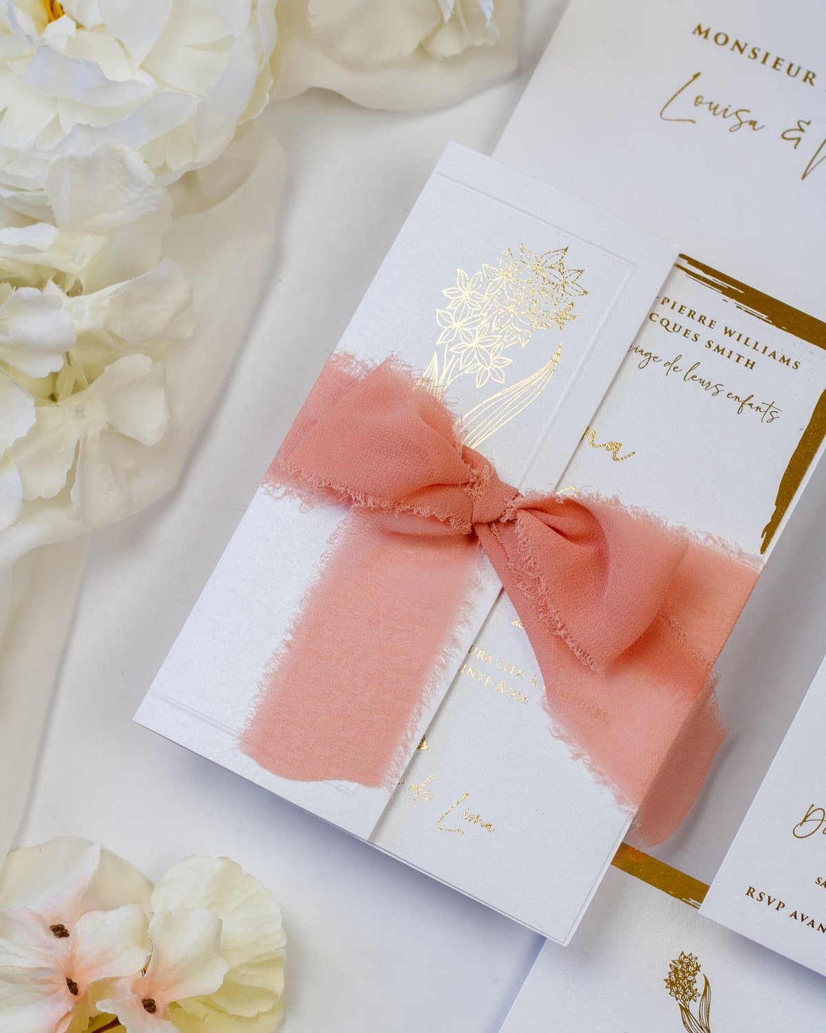 Carry - Échantillon - Faire - part - Luxe Carterie Studio
