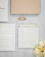 "Chanel" - Faire-part de mariage chic, élégant et romantique avec dorure or - Wedding stationery - Création Luxe Carterie Studio
