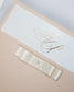 "Chanel" - Faire-part de mariage chic, élégant et romantique avec dorure or - Wedding stationery - Création Luxe Carterie Studio