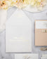 "Chanel" - Faire-part de mariage chic, élégant et romantique avec dorure or - Wedding stationery - Création Luxe Carterie Studio