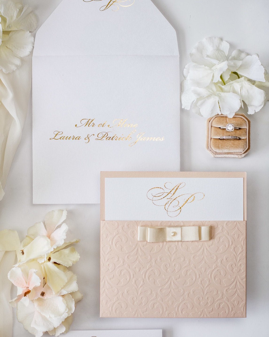 Chanel - Échantillon - Faire - part - Luxe Carterie Studio