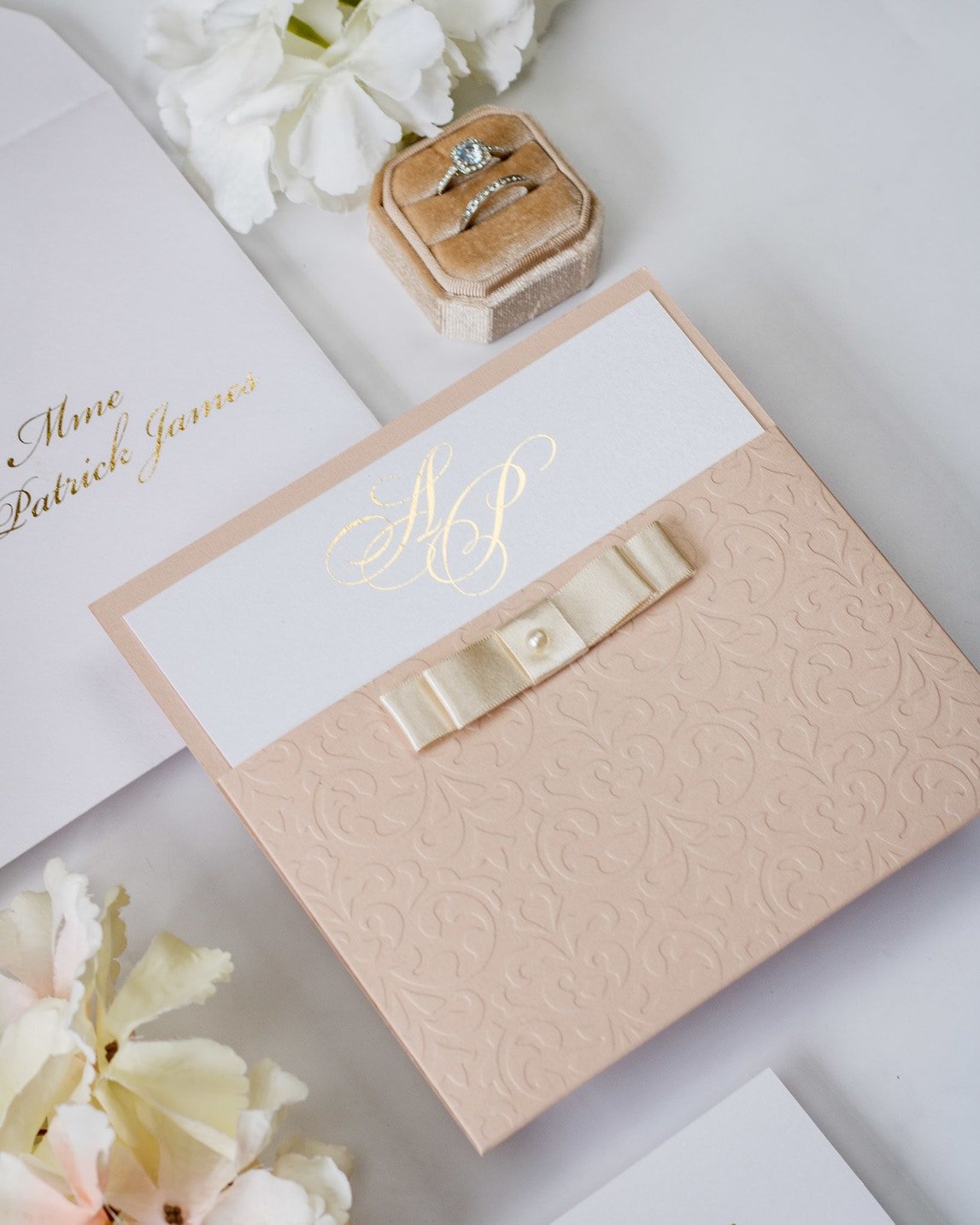 Chanel - Échantillon - Faire - part - Luxe Carterie Studio