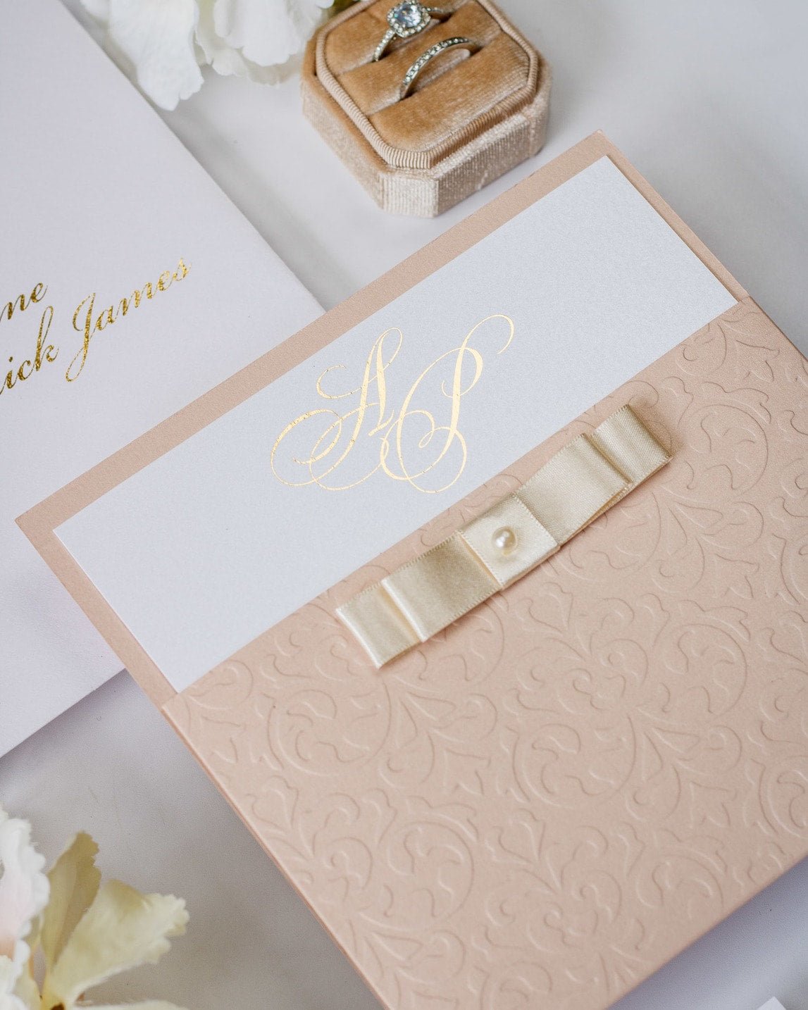 Chanel - Échantillon - Faire - part - Luxe Carterie Studio