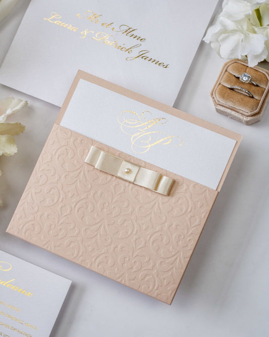 Chanel - Échantillon - Faire - part - Luxe Carterie Studio