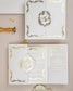 "Chantelle" - Faire-part de mariage chic, élégant et romantique avec dorure or - Wedding stationery - Création Luxe Carterie Studio