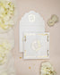"Chantelle" - Faire-part de mariage chic, élégant et romantique avec dorure or - Wedding stationery - Création Luxe Carterie Studio