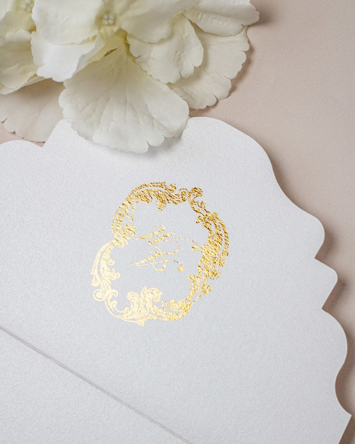 Chantelle - Échantillon - Faire - part - Luxe Carterie Studio