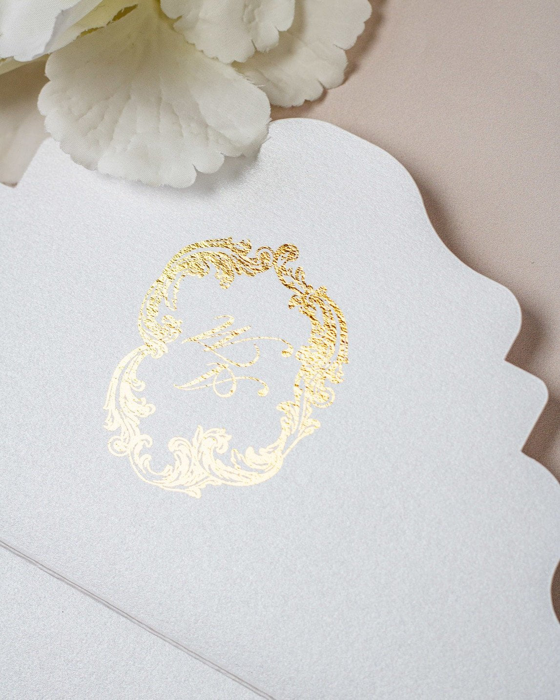 Chantelle - Échantillon - Faire - part - Luxe Carterie Studio