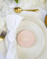 "Chiara - Marque-place" – Marque-place chic, élégant et romantique avec dorure or pour réception de mariage – Papeterie de mariage - Wedding stationery - Création Luxe Carterie Studio