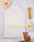 "Cloé" - Faire-part de mariage chic, élégant et romantique avec dorure or - Wedding stationery - Création Luxe Carterie Studio