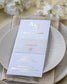 Cloé - menu & marque - place - Menu - Luxe Carterie Studio